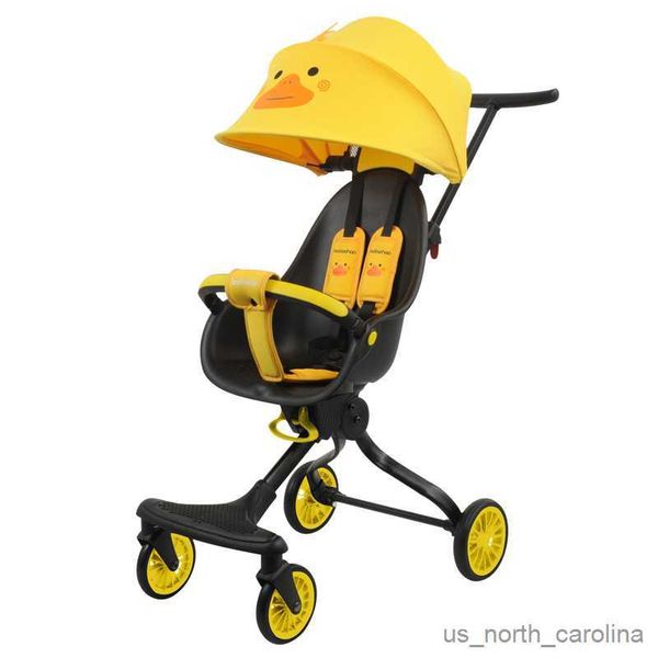 Passeggini# Luxury Baby Passeggino pieghetta a quattro ruote passeggino per bambini passeggino per bambini con accessori per bambini comfort per bambini R230817