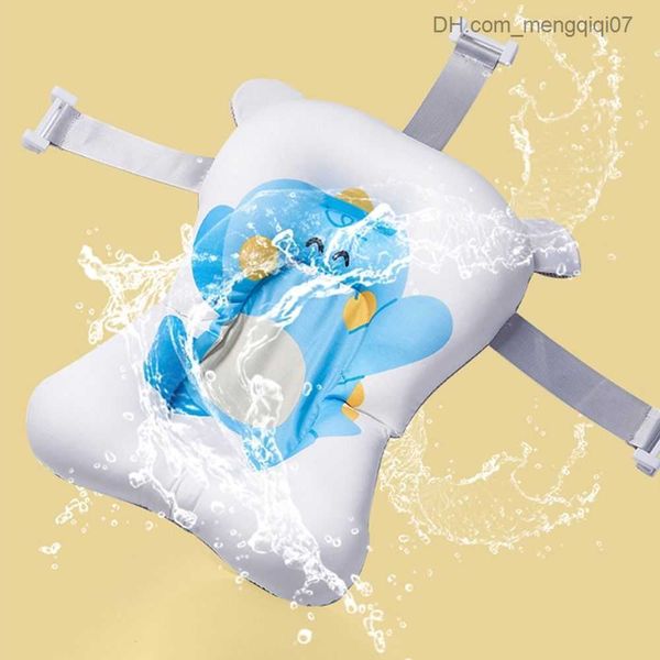 Badewannen Sitze Nicht -Slip -Babyparty -Matte Babypflegeprodukte Plastik Dusche Stützmatte Dinosaurier Neugeborenen Duschstuhl Babyparty -Produkte Z230817