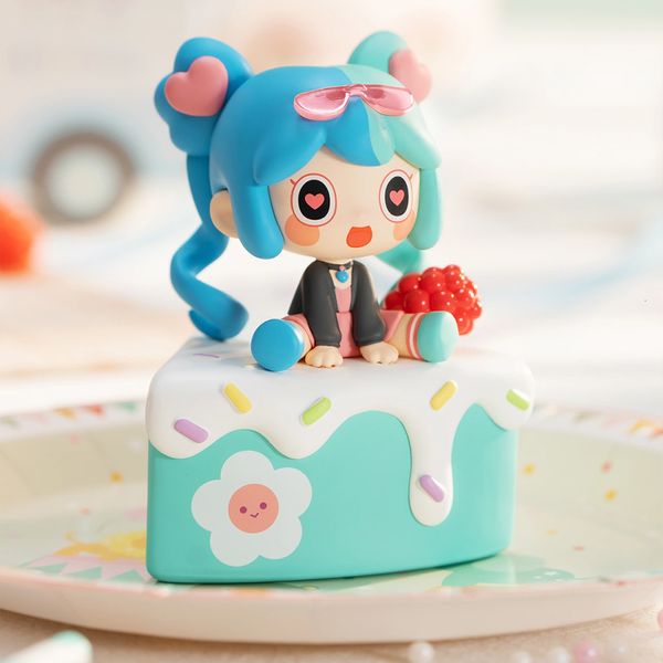 Blind box Mini World Girl Group Sweetheart Cake Series Box Toy Cute Cartoon Figure Toys Kawaii Dolls Kid Surprise Model Mystery Boxs 230816