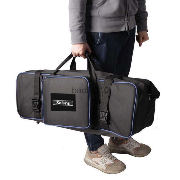 Kamera -Bag -Zubehör Selens 72 cm Fotografie Leuchtständer Kamera Beutel Regenerat Stativbeutel wasserdichtes Padd Reißverschluss Carry Hülle für Fotostudioausrüstung HKD230817