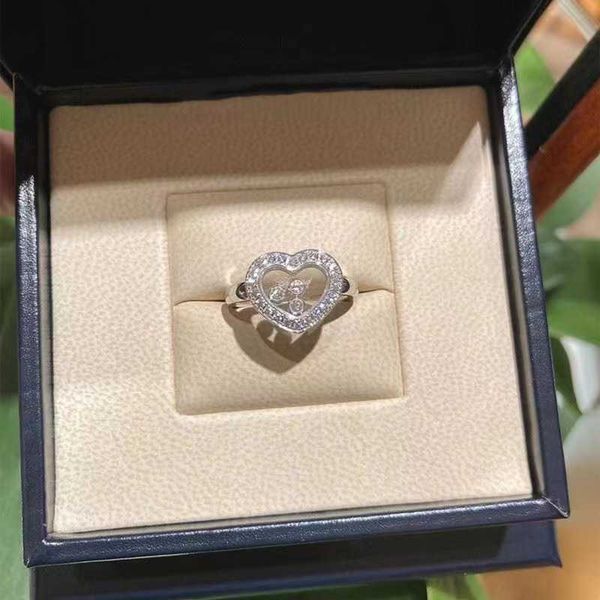 Moda tasarımcı en kaliteli xiao aile yüzüğü v altın kaplama 18k tam elmas aşk üç elmas güneş ayı yıldız gökyüzü düz düz