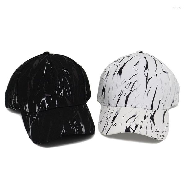 Top Caps Kadın Beyzbol Kapağı İlkbahar Yaz Günlük Kişiselleştirilmiş Graffiti Nefes Alabilir Snapback Erkekler İçin Kemik Gorras Bayanlar Güneş Şapkaları