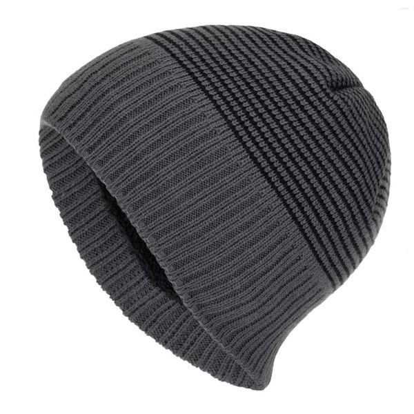 Ballkappen Hut Halten Sie die neutralen Winterhüte warm warm gestrickte Plüsch -Druckleuchten von Baseball Cap Kids 511