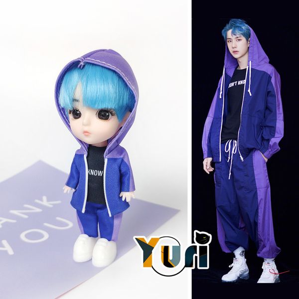 Dolls The Untome Wang Yibo Star 12cm Figura Doll Toy Produce trabalho manual SA PX 230816