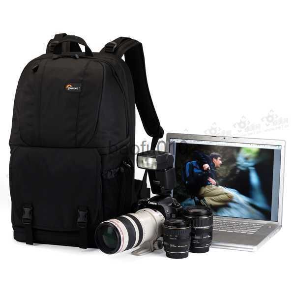 Acessórios para bolsas de câmera Promoção Vendas por atacado Genuíno LowePro Fastpack 350 Photo DSLR Bag de câmera Digital SLR laptop de mochila 15.4 