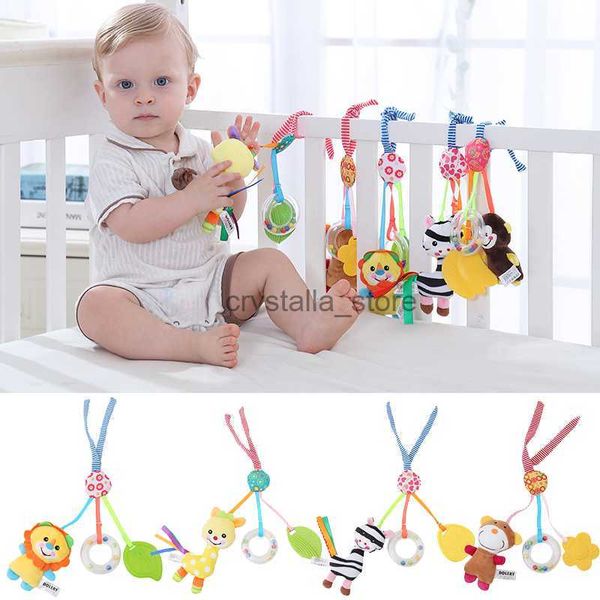 Giocattoli per neonati passeggino per baby giocattolo da letto a vento cuciture clip passeggino campeggio passeggino appeso giocattoli per bambini 0-12 mesi regalo HKD230817