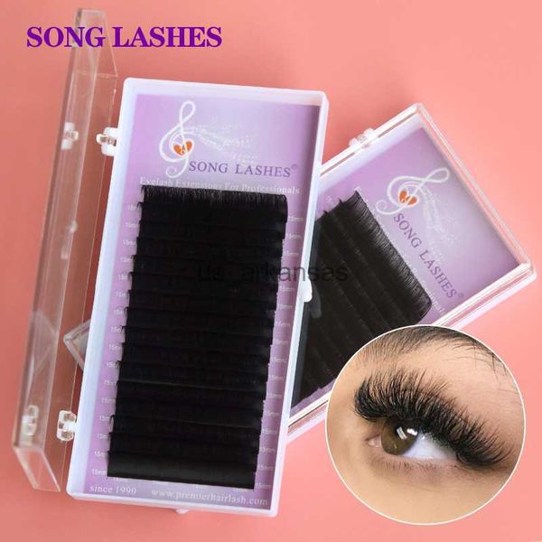 FALSE CYLASHES Song Lashes Preço por atacado 16 17 18 19 20 mm Extensões de cílios de cílios de cílios para salão de salão de ponta fino maquiagem HKD230817