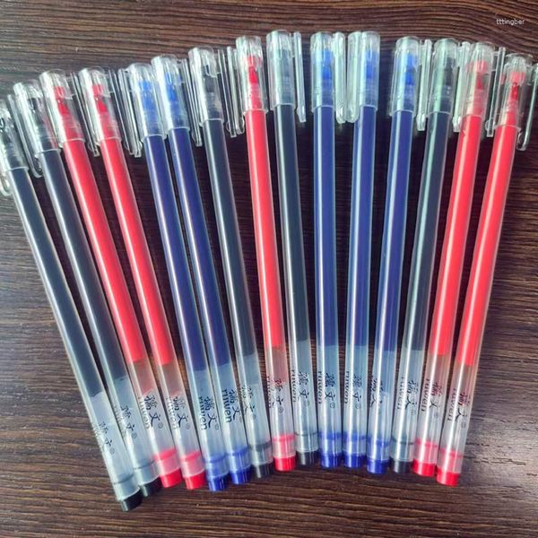 Гелевые ручки с большой мощностью 0,5 мм углеродного студенческого экзамены выделяют специальное использование офисных школьных принадлежностей Практические
