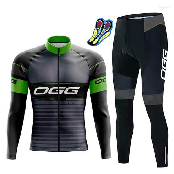 Racing estabelece calças de bicicleta de bicicleta de bicicleta de ciclismo de manga longa com gel Pad Breathable Pad 2023 Summer
