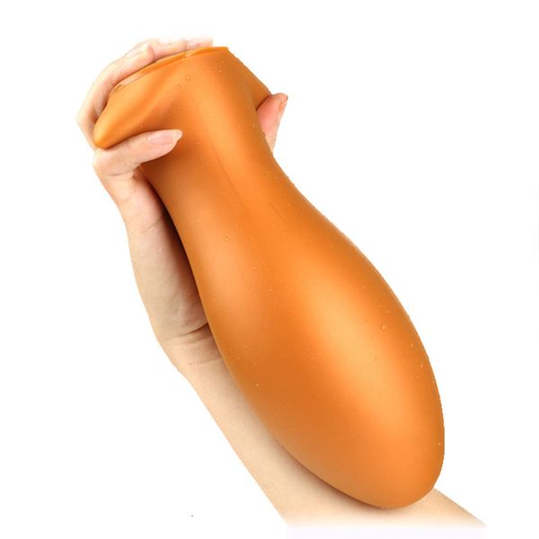 BREVE MANGIARE MANGEI DI TIPO DI uovo morbido Tappo di testa di testa enormi perle anali per perle silicone Massager prostata anus Vagina Dilatatore stimolatore prostatico giocattoli sessuali anali 230817