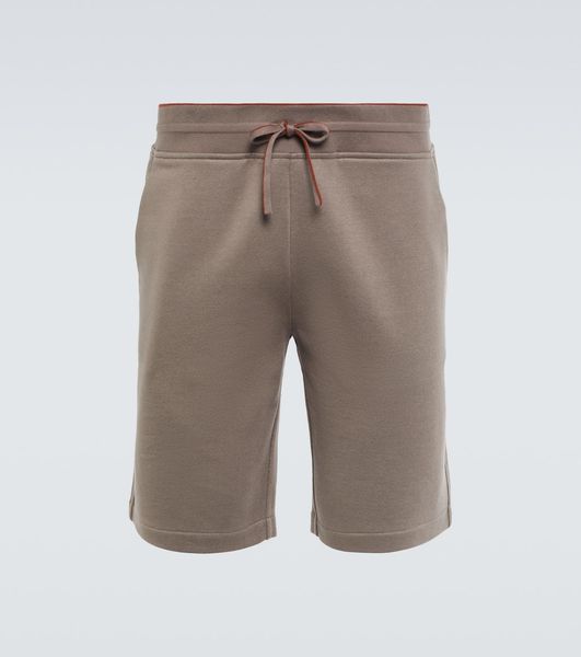 Shorts masculinos verão design italiano calças curtas casuais loro piana monte de algodão e shorts de linho roupas de praia