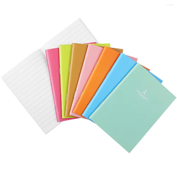 Corros de Candy Cores Candy Facos portáteis para crianças Steno Memo Pad Diários (8 Colros 3pcs/ Color)