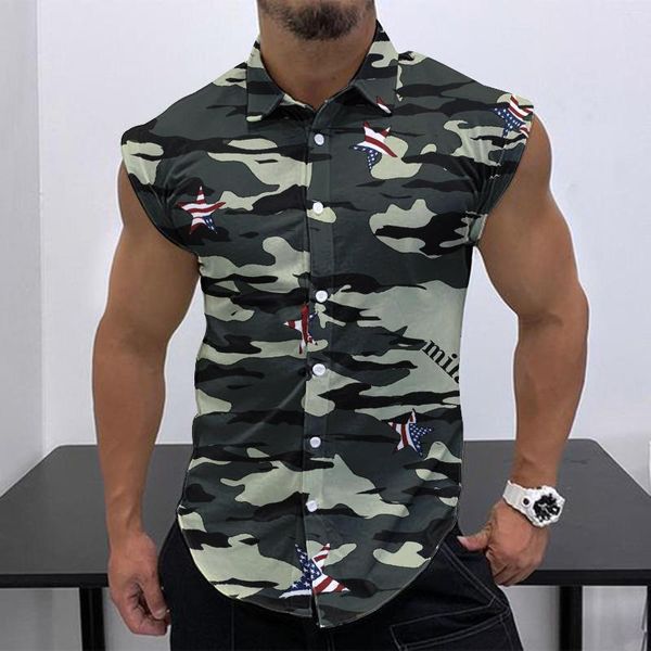 Camisetas masculinas 2023 Summer Sumiveless Fashion Street Leisure Beach Holiday Trend Trend Brand HD Printing Rápida Secagem rápida S