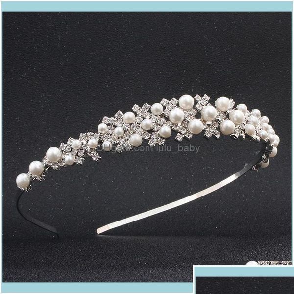 Bandas de cabeça Jóia da moda Princesa Rhine Stone Tiara Bridal Prom Coroa Garota