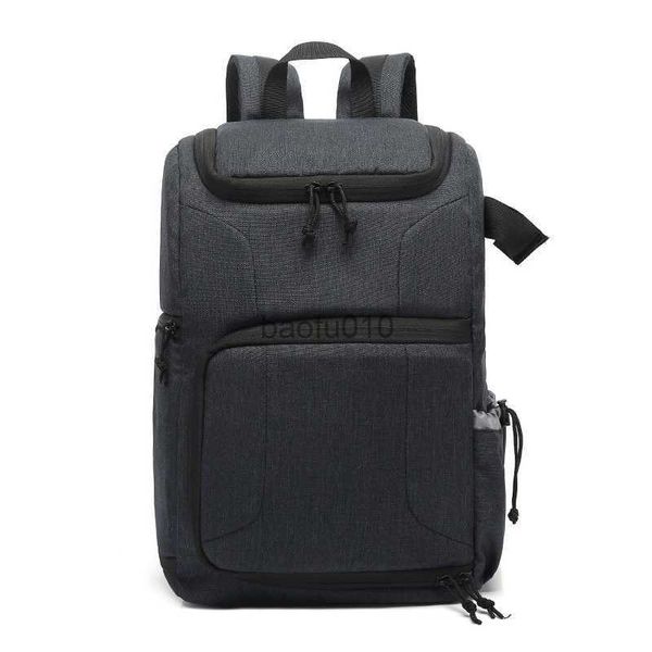 Accessori per sacchetti per fotocamera Backpack per fotocamere per fotocamere per sacchetto impermeabile per canone Nikon DSLR DSLR Tripode Tripode Caschetto Video HKD230818