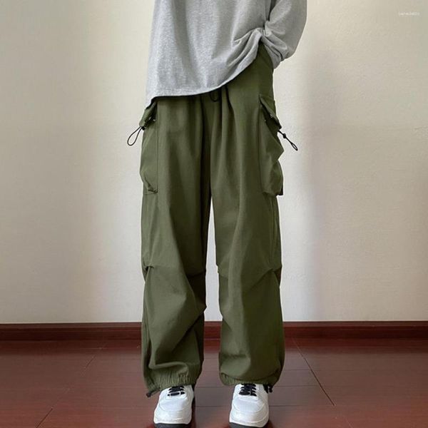 Pantaloni da uomo pantaloni maschi maschi uomini stretti uomini sciolti ogni giorno indossare nude casual