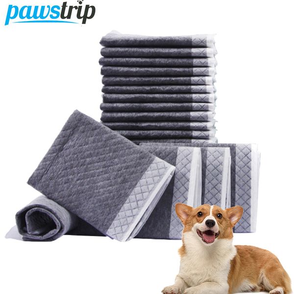 Kennels Pens descartáveis ​​fraldas de animais de estimação para cães gatos gatos bambu a carvão para deodorante treinamento para cães de xixi absorvente matadária de fraldas suprimentos 230816