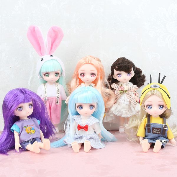 Куклы EST 16CM Amine BJD DOLL ДВОЙСКОЕ КОМИЧЕСКОЕ ФЕЛИКА ТОГИ ДЕВОЧКА ДРУГОМ ДРИЗУЖДЕНИЕ ДИРЕВЫЙ ДОМ ПЛАЗОВАТЬ 230816