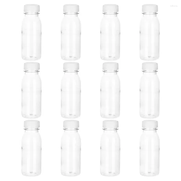 Ciotole 12 pezzi Drink bottiglia bottiglie di frutta bottiglie di latte succo di latte sub imballaggio in plastica imballaggio bevanda portatile