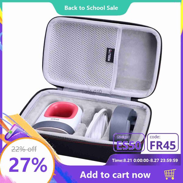 Kamera -Bag -Zubehör Ltgem Eva Hard Case für Cricut 2007468 Easy Press Mini HKD230817