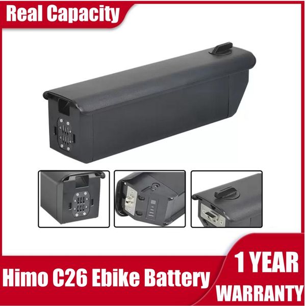 Himo C26 Ebike Frame Batteria incorporato Pacco 48v 14Ah 12.8Ah 10.4Ah Akku 36V 17.5Ah 13Ah Batterie di reico Rhino per Himalaya Alaska Himalaya Bike elettrico a pneumatici grassi