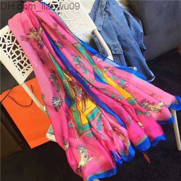 SCARPE 2022 Famous Designer Ms Xin Design Scarf di alta qualità di alta qualità 100 Sciarna Dimensione 180x90 cm Consegna gratuita Buu4 Z230817