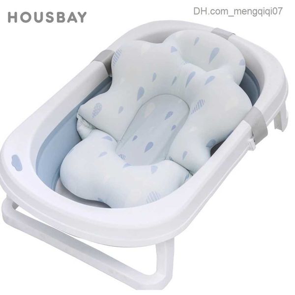 Vasche da bagno sedili baby shower net vasca sedile per baby doccia vasca da bagno cuscinetto grasso cure da bagno morbido e comodo cuscinetto per body cuscino Z230818