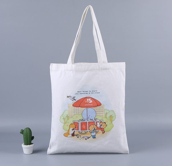 TOTE BAG ECO Friendly di cotone - Acquista Borsa per la spesa promozionale per la stampa personalizzata