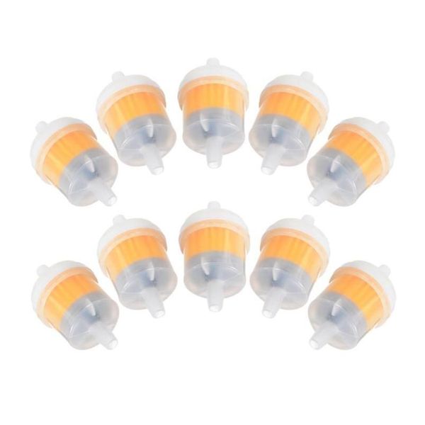 Peças de ATV Mayitr 10pcs 1/4 de 6-7mm a gasolina a gasolina Gasa líquido Filtro de combustível Filtro de mangueira para acessórios de moto de motocicleta Drop entrega mob dhuvq