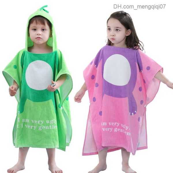 Toalhas vestes de toalhas Lolanta bebê e criança mole de algodão Towel Beach Swimming Pool Bath Tooton Capé -de -desenho animado infantil Z230819