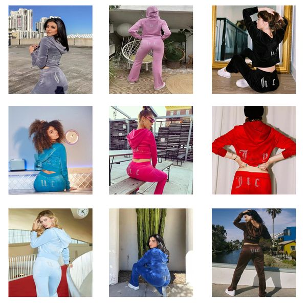 Autumn Tracksuit Women New Sexy Traksuits Slave Longa Capuz Quarto Capuz Impresso e Pant Lady Lady Slim Jumpers Woman Tracksuit Spring Outwears 9 Styles