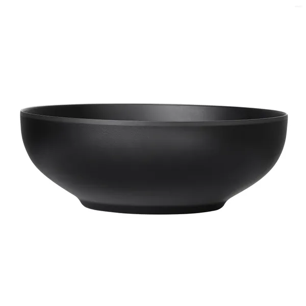 Учетные наборы рамэн Bowl Black Melamine Multi Loodle Фарфоровая лапша для домашнего ресторана Использование