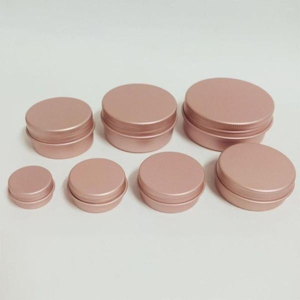 Bottiglie di stoccaggio 5/10/15/20/50/50/60G LIDI ROUND ALLUMINIO ALLUMINIO LIDS SINGOLO TIN TIN CEAM CEAM CEAM COSMETIC