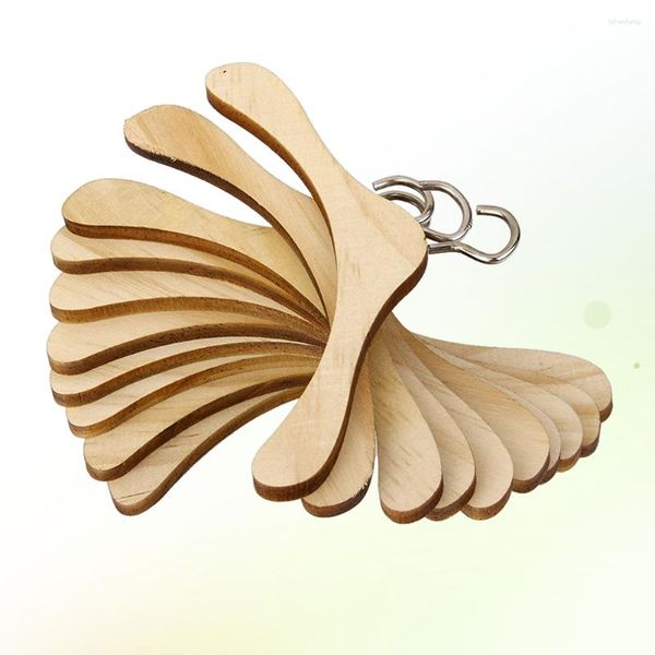 Ganci per bambini in legno per bambini abiti in legno nutribile per le forniture per la casa