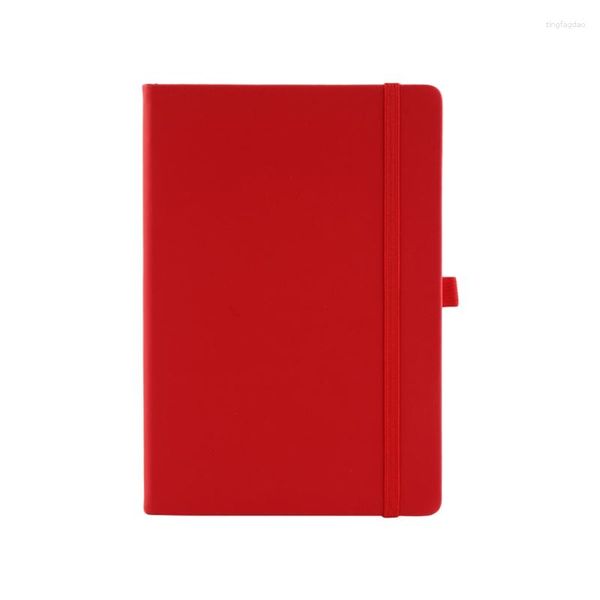 Leather Travel Journal Hardcover Notebook Eye-Caring Dowling Papers Elastic Gurt Stifthalter zum Schreiben von Note Nehmen Sie Y3NC