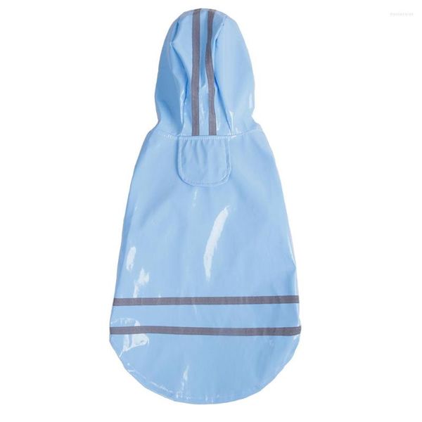 Abbigliamento per cani Giacca piovana invernale primavera con cappuccio per animali domestici per piccoli abiti impermeabili riflettenti poncho s m l xl