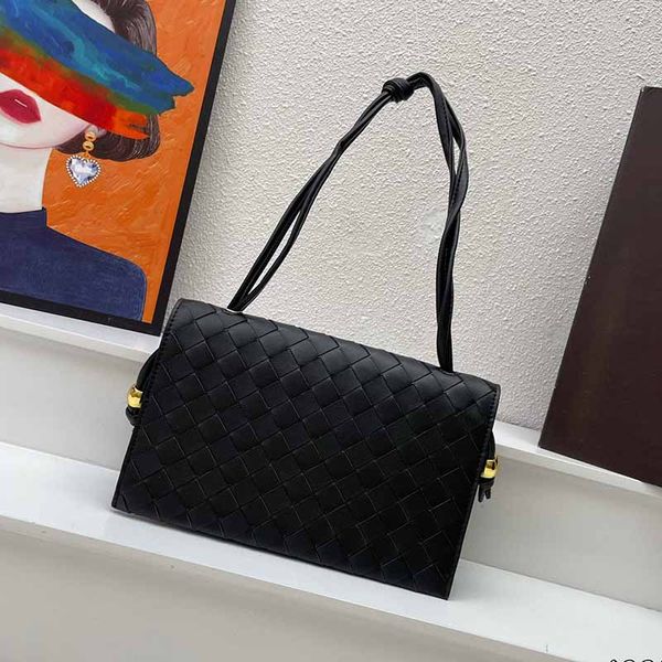 Sacca frizione a corda designer cravatta intrecciata intrecciata di lusso per spalla da donna in pelle Lady tote con ascella