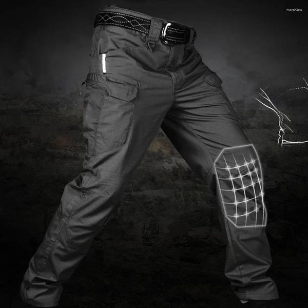 Pantaloni da uomo uomini tattici 5xl 6xl combattimento impermeabile città maschio traspirante swat camouflage pantaloni da uomo jogger da lavoro da uomo