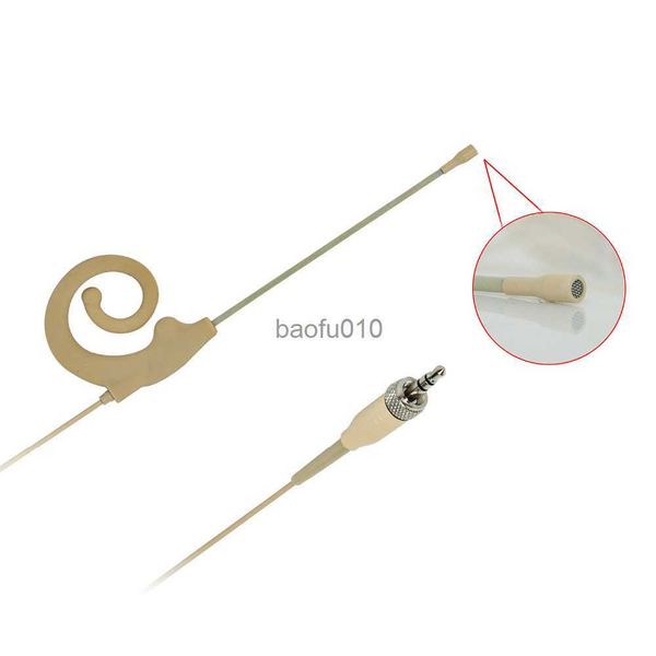 Microfoni HM-19S1-L4 da 3,5 mm con noci a orecchio Microfono colore OMNI Direzionale Mini a orecchio singolo Microfono appeso HKD230818