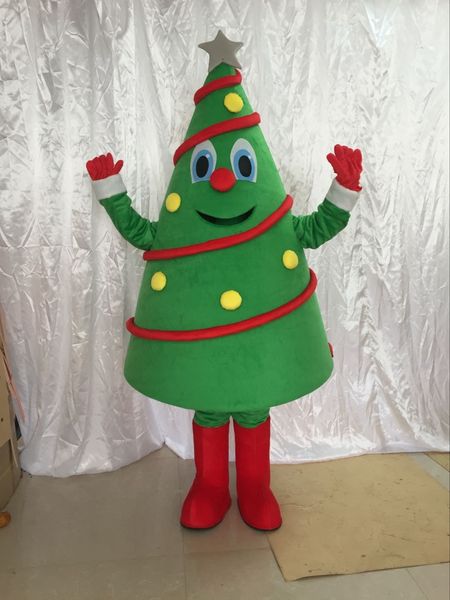 Рождественская елка талисмана костюм платье для вечеринки на хэллоуин для взрослых талисмана по костюмам костюм животные животные