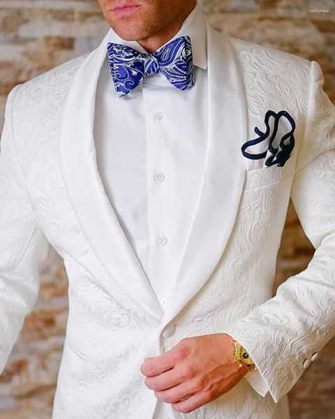 Abiti da uomo bello groomsmen goffossing shouxedos abito da sposa abito da sposa giacca blazer ballo da ballo (cravatta per pantaloni per giacca) B13
