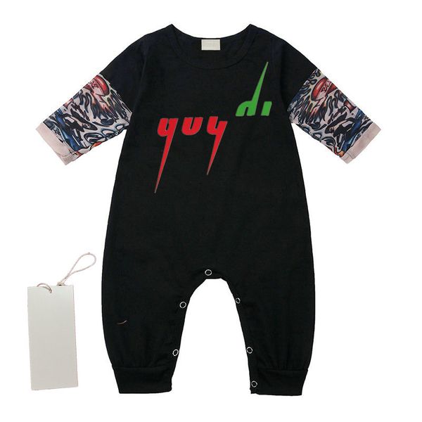 NUOVI ROMPERI BABY Spring Autumn Boys Clothes Comanper Cotton Newborn Kids Designer Stipsuit Cashion Abbigliamento