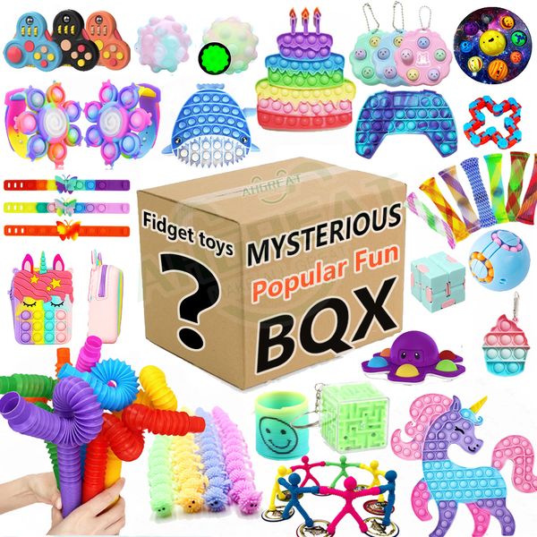 Descompressão brinquedo de descompressão manchet brinquedos de mochila pacote para crianças brinquedos sensoriais estresse Reliver autismo ADHD Gifts Spinner Fidget Spelt 230817