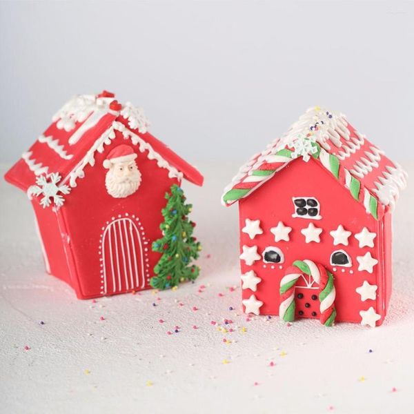 Stampi da forno 4 pezzi natalizi vacanze per piccola casa stampi biscotti a zenzero taglio cristmas decorazione