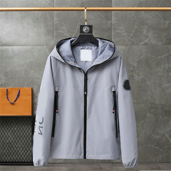 chaqueta diseñador de moda chaqueta para hombre primavera otoño outwear rompevientos cremallera ropa chaquetas abrigo exterior puede deporte ropa para hombre M-2XL