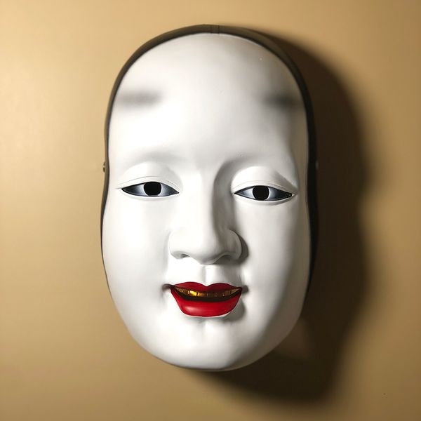 Máscaras de festa Máscaras de horror Cosplay Anime Halloween Máscara japonesa noh ópera huoying tang monge fantasia Sun jilang máscara prajna lenço máscara festa do evento 230817