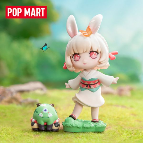 Blind Box Pop Mart Onmyoji Classic God Series Box Spielzeug süße Action Anime Figur Kawaii Mystery Model Designer Doll Geschenk 230818