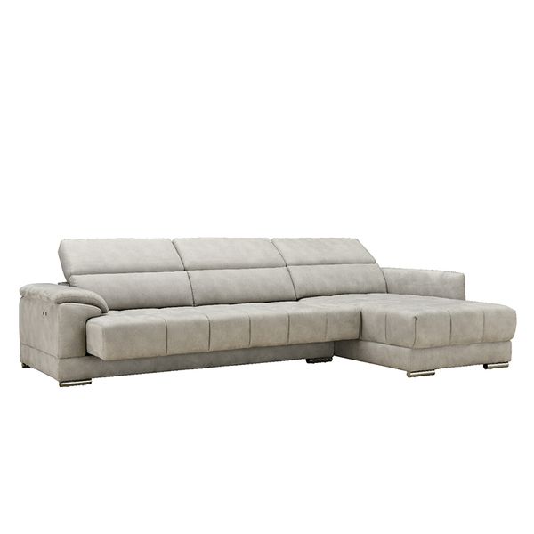 Multi-Emuction Moderne Stoff Lederhome Büromöbel Wohnzimmer graue Ecke Couch Italienische Schläfer-Sofas Sof