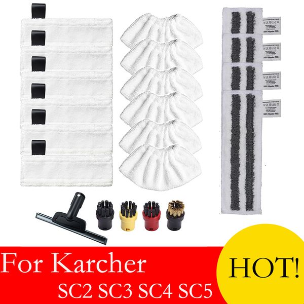 Reinigung von Tüchern Mop -Stoff für Karger EasyFix SC2 SC3 SC4 SC5 Dampfreiniger Mikrofaserboden Kleidung für Karcher Accessoires 230817