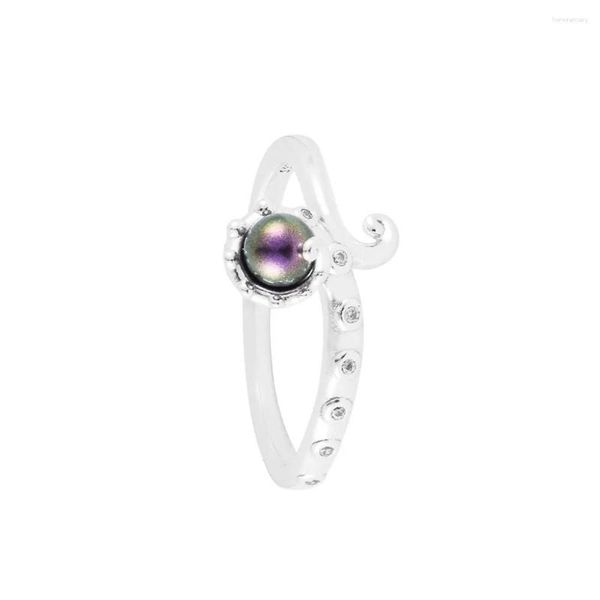 Anelli a grappolo 2023 Mermaid Ursula Ring Summer Sea Silver 925 Gioielli per donna in trucco all'ingrosso